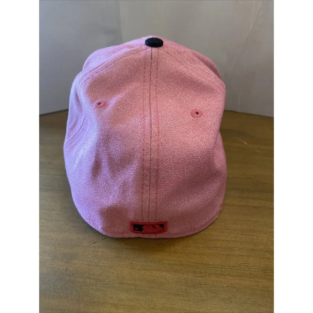 Pink and Black CR Logo Baseball Cap
